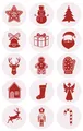 Produktbild: ZDesign Weihnachts-Sticker 'Glossy Zeichen'