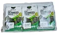 Produktbild: Algensnack mit Wasabi 3x 5g Seetang Snack würzig scharf knusprig Algenblätter