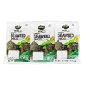 Produktbild: Bibigo Knusprige Seealgen Snack mit Wasabi Geschmack 15g(3x5g) Crispy Seaweed