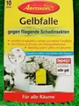 Produktbild: (1 Stück=0,47€)  Aeroxon GELBFALLE 10-er PK Leimfalle mit Lockfarbe giftfrei 