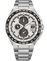 Produktbild: Citizen AT8238-84A Herrenuhr Eco-Drive Super-Titanium Funk-Chronograph 44mm 1...
