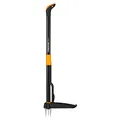Produktbild: Fiskars Xact Unkrautstecher, schwarz/orange, Länge 100 cm