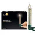 Produktbild: Kabellose Christbaumkerzen Krinner Lumix Crystal 5er Erweiterungs-Set Champagner