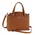 Produktbild: Lancaster City Flore Leder Handtasche Schultertasche Camel