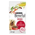 Produktbild: Beneful PURINA BENEFUL Original Hundefutter trocken, mit Rind und Gartengemüse, 1er Pack (1 x 12kg)