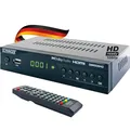 Produktbild: SCHWAIGER DSR500HD SAT-Receiver Full HD Satellitenreceiver vorprogrammierte Senderliste Mediaplayer Timerfunktion mehrsprachiges Bildschirmmenü DVB-S/S2 HDTV HDMI USB Astra Eutelsat