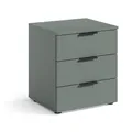 Produktbild: LINZ Nachttisch in Salbei - Moderner Nachtschrank mit Schubladen für Ihr Schlafzimmer - 45 x 50 x 40 cm (B/H/T)