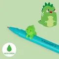 Produktbild: GELSTIFT GEL PEN MIT DINO SCHREIBFARBE GRÜN VON LEGAMI NEU