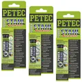 Produktbild: Petec 3x Power Stahl 2K Knetmasse Flüssigkleber 50g Metall Guss Klebstoff Sb-...
