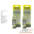 Produktbild: PETEC 2x 50 g POWER STAHL KNETMASSE KRAFTSTOFF-/ÖLBESTÄNDIG METALL KLEBER FÜLLER