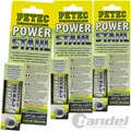 Produktbild: 3x 50g PETEC POWER STAHL SB FLÜSSIG METALL KLEBER WASSER-/ ÖLBESTÄNDIG ROSTFREI