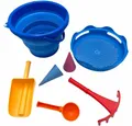 Produktbild: Schildkröt Sandform-Set Sandspielzeug Set 7 in 1 Blau