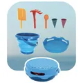 Produktbild: Schildkröt Funsports - 7in1 Sand Toys Falteimer Set - blau