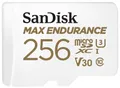 Produktbild: SANDISK MicroSD-Card Max Endurance 256GB inkl. Adapter SDSQQVR-256G-GN6IA