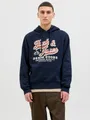 Produktbild: Jack & Jones Kapuzensweatshirt JJELOGO SWEAT HOOD 2 COL 25/26 NOOS mit stylischem Print