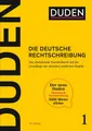 Produktbild: Duden - Die deutsche Rechtschreibung,
