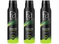 Produktbild: FA Deospray Men Speedster 150ml, 3x 150 ml, 3er Pack, langanhaltende Frische