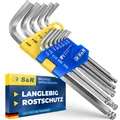 Produktbild: S&R Innensechskantschlüssel Satz HX,13-tlg mit Kugelkopf