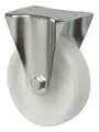 Produktbild: BS Rollen Bockrolle 125 mm Stahlblech verzinkt Polyamid mit Rollenlager - L410.B10.125