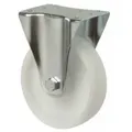 Produktbild: Bockrolle 125mm Stahlbl Verz Poly Lg. R - Bs Rollen