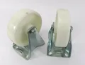 Produktbild: 2 Stück Polyamid Schwerlastrollen | Bockrollen | L410.B10.125 | Ø 125mm | 175kg