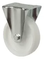 Produktbild: BS Rollen Bockrolle 125 mm Stahlblech verzinkt Polyamid mit Rollenlager