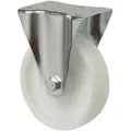Produktbild: BS Rollen Bockrolle 125mm L410.B10 Platte,Kst.weiß,RL L410.B10.125, 9900011702