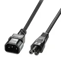 Produktbild: Lindy 30341 Lindy IEC-Netzkabel C14 an C5 2m