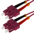 Produktbild: helos LWL OM4 Patchkabel Duplex LSZH 3,0 NEU