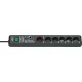 Produktbild: Brennenstuhl - 1159490966 Main/follow-steckdosenleiste 5fach Anthrazit Schutzkontakt 1 St.