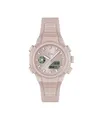 Produktbild: Lacoste Analoge-Digitale Multifunktions-Quarzuhr für Damen Kollektion LC33 mit Blush Silikonarmband - 2001429