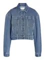 Produktbild: Noisy may Jeansjacke Modisches, kurz geschnittenes Design mit Knopfleiste NMRONJA L/S CROP DNM JACKET VI433MB NOOS
