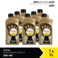 Produktbild: Total Quartz Ineo C3 5W-40 MB 229.51 VW Fiat ACEA C3 Motoröl 7x1 Liter = 7 Liter