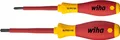 Produktbild: Wiha SoftFinish electric Xeno Schraubendrehersatz SB327 S2, Schlitz / Phillips Ausführung, 2-teilig Für Arbeiten im Bereich von spannungsführenden Teilen bis 1.000 V AC (SB327 S2)