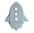 Produktbild: Mushie Beißring Teether Rocket Cloud, aus Silikon Babyspielzeug Zahnungshilfe BPA-Frei
