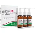 Produktbild: Alopexy 5% Lösung zur Anwendung auf der Haut 3X60 ml