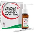 Produktbild: Alopexy 5% Lösung zur Anwendung auf der Haut mit Minoxidil 3X60 ml