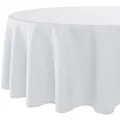 Produktbild: Delindo Tischdecke Wien, weiß, 140 x 180 cm, oval, aus Polyester, mit Fleckschutz-Imprägnierung