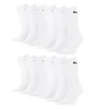 Produktbild: PUMA unisex Sportsocken Tennissocken Freizeitsocken Sport Crew 7312 12 Paar, Farbe:Weiß, Menge:12 Paar (4x 3er Pack), Größe:43-46, Artikel:-300 white