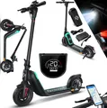 Produktbild: KESSER® E-Scooter mit Straßenzulassung 40km Reichweite Faltbarer Elektro 36V / 10 Ah Batterie Roller Belastung bis 120kg 450W Motor 10