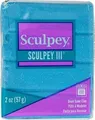 Produktbild: Sculpey Polymer Clay 57 g - blau glitzernd