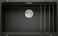 Produktbild: Blanco Granitspüle ETAGON 700-U, eckig, 46/73 cm, (1 St), zum wechselseitigen Einbau geeignet, inklusive 2 ETAGON-Schienen