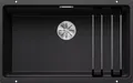 Produktbild: BLANCO ETAGON 700-U, SILGRANIT® PuraDur®, schwarz, ohne Ablauffernbedienung, mit Zubehör #1