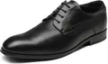 Produktbild: Herren Anzugschuhe Schnürhalbschuhe Business Derby Oxford Hochzeit Schuhe, Farbe: Schwarz, Größe: 45