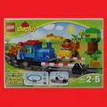 Produktbild: LEGO Duplo Schiebezug 10810 blau blaue Dampflokomotive Eisenbahn Zug Waggon Neu