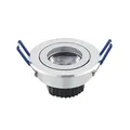 Produktbild: SIGOR 5W Argent Downlight 340lm 2800-2000K 36° dimmbar LED-Modul Alu gebürstet