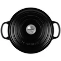 Produktbild: Le Creuset Signature Bräter rund 26 cm schwarz