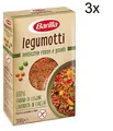 Produktbild: 3x Barilla Legumotti Lenticchie Rosse e piselli Linsen und Erbsen 300g