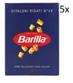 Produktbild: 5x Pasta Barilla Ditaloni rigati Nr. 49 italienisch Nudeln 500 g pack