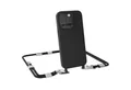 Produktbild: EAZY CASE Handykette Carabiner Chain für Apple iPhone 15 Pro 6,1 Zoll, Ketten Hülle Cross Bag Case Kettenhülle abnehmbare Kordel in Schwarz